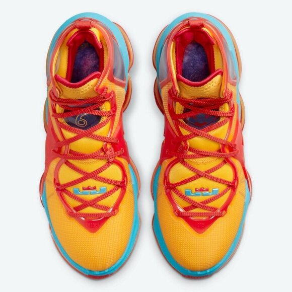 NIB Sz 9.5🔥Nike LeBron XIX 19 SPACE JAM Men's Basketball Shoes DC9338 800 - Picture 7 of 13